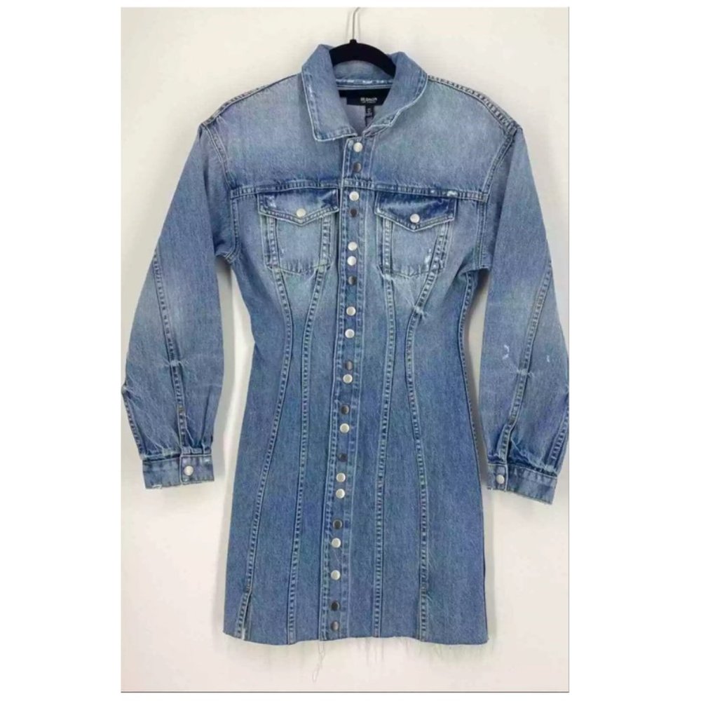 Hudson Denim Dress Rare Sample NWT